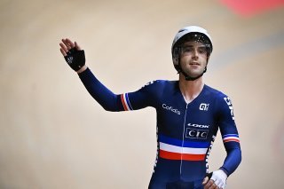 Benjamin Thomas aussi incisif sur la route que sur la piste. KEYSTONE/GIAN EHRENZELLER